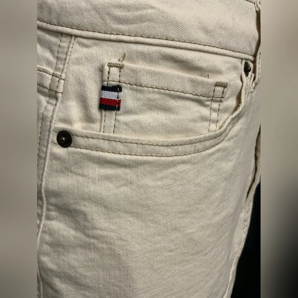 Tommy Hilfiger Claire High Rise Denim Midi Skirt - Picture 5 of 9